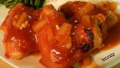 Sweet And Sour Chicken Wings Recipe Food Com